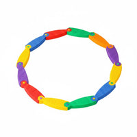 Balance Stepping Stones Motor Skills Sensory Stability Stones Colorful Stepping Bridge for Young Children, Kindergarten