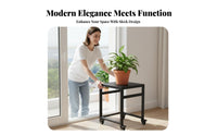 Rolling Plant stand With casters Rolling Pot Mover Floorgentle for Living Room