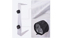 Window Sealing Curtain Double Protection Window Seal with Drawstring Air Exchange Barrier Portable for Apartment