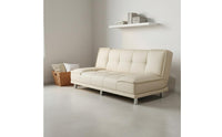 Folding Sleeper Sofa Scratch Resistant Modern Convertible Futon Waterproof Armless Futon Sofa for Small Areas, Bedroom