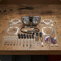 Motorcycle Fog Light Plug and LED Illumination Fog Light Super Bright Motorcycle Driving Lamp