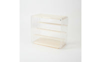 Acrylic Display Box with Stepped Shelving Space-Saving for Collectors