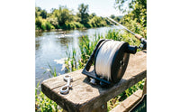Textured Grip Hand Line Reel with Hook Portable Dive Reel with Clip Sturdy Lightweight for Cave Diving