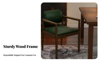 Durable Wood Frame Woven Seat Side Chair Ergonomic rear supportrest Dining Seating adaptable Use Household Furniture Comfortable for Apartment Dwellers, Interior Decorators, Restaurant, Bedroom