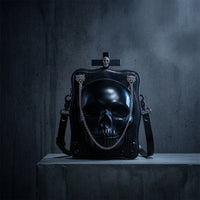 Cranium Crossbody Bag Compact Cranium Bag Secure Handbag for Halloween