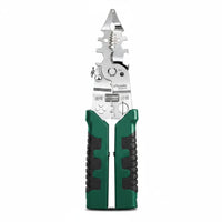 Built-in Voltage Tester Multifunction Wire Stripper Sharp Cutting Blade Folding Wire Stripper High Carbon Steel for Electricians