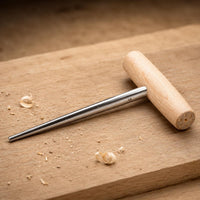 2 Pieces Guitar Bridge Pin Reaming Tool Chamfering BridgeHole Reaming Tool Metal Shaft for Luthiers