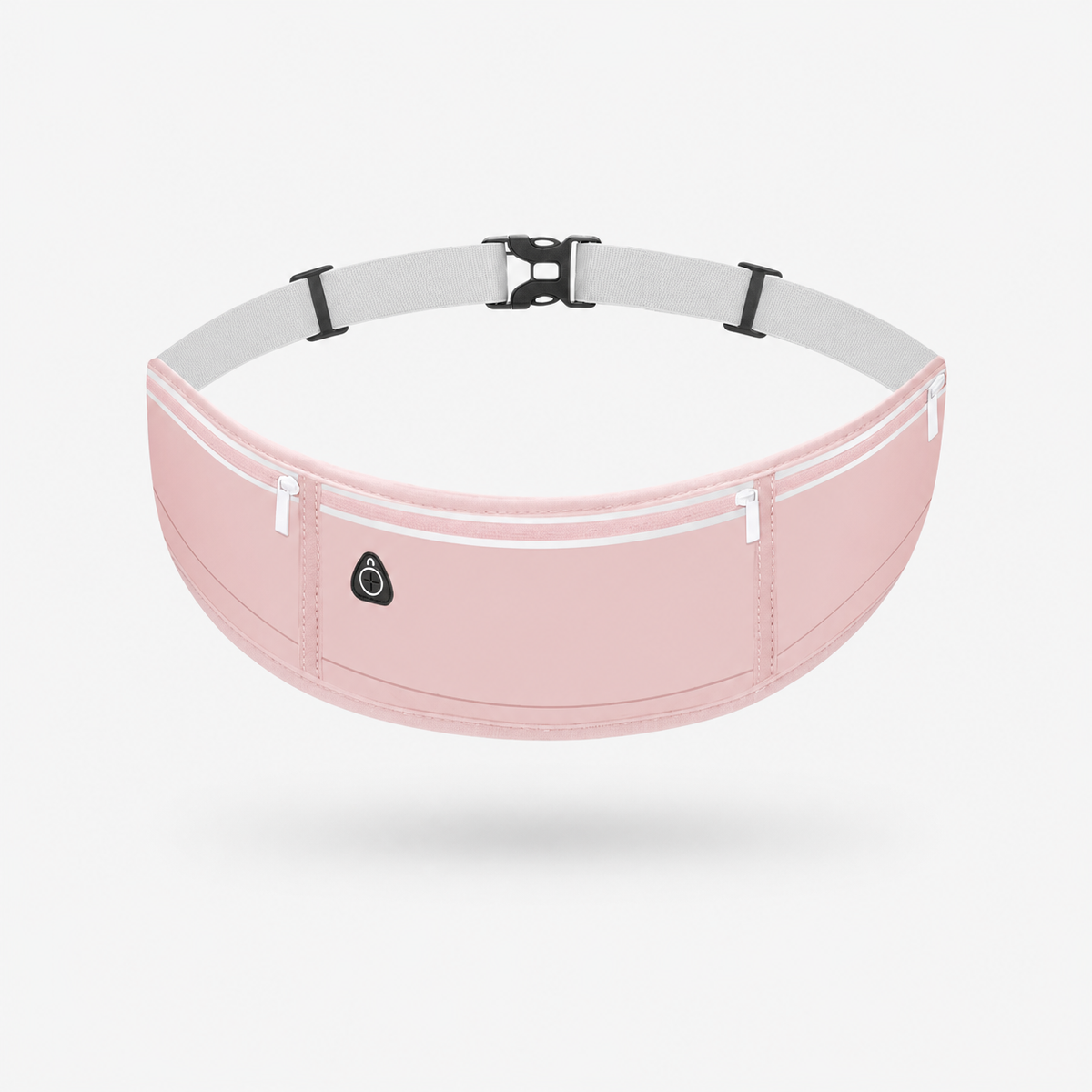 Running Waist Pack with Reflective Details and Water Bottle Holder