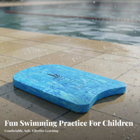 High Buoyancy Swimming Kickboard Buoyant EVA Foam Kickboard Lightweight for Children, Beginners, Water Aerobics, Beach