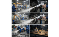 Metal Air Blow with Extension Tube Small Air Blow High-Pressure Tool Powerful for Diyers, Machinery Cleaning