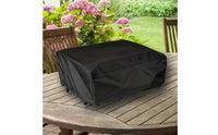 Tabletop Grill Cover Dustproof Electric Grill Fasten Securely Fit for Balcony
