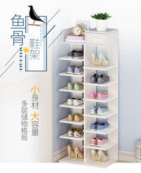 多层鞋架简易门口家用室内好看鞋子收纳防尘经济型省空间进门鞋柜