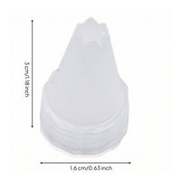 Piping Nozzle with Threaded Base Lightweight Plastic Piping Tip Sturdy