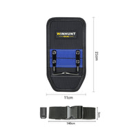 Waterproof Waist-Worn Tool Carrier 1680D Oxford Material Waist Tool Carrier Double-Layer Work Gear Reinforced Stitching