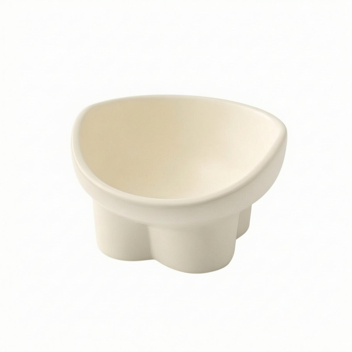 Raised Cat Bowl Wide Tilted Cat Bowl Stable Dish for Young Dogs