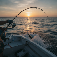 Carbon Fiber Heavy Thunder Fishing Rod for Long-Distance Casting and Lure Fishing