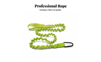 Watercraft Paddle Leash Prevent-Loss Coiled Paddle Rope Elastic Design Coiled Bungee Lanyard for Canoers, Outdoor Enthusiasts, Kayaking, Boating