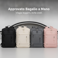 Carry-On Large Capacity Travel Backpack for Men, Waterproof & Wear-Resistant Laptop Bag