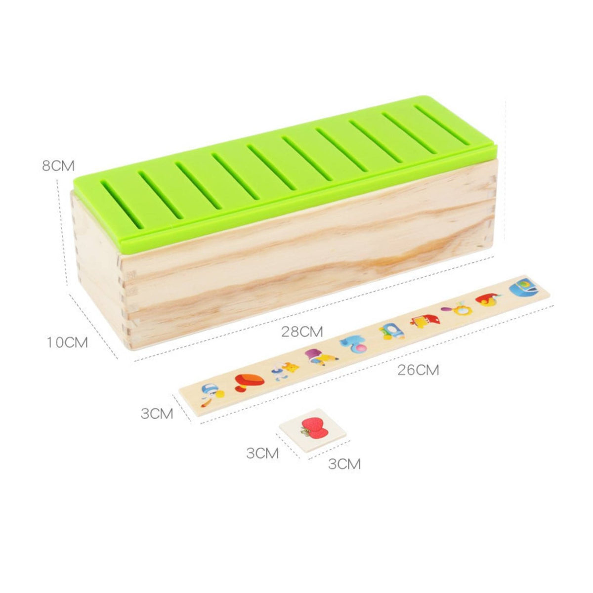 Wooden Classification Box Early Education Wooden Shape Sorting Box Educational