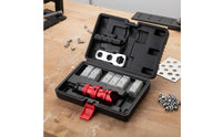 Electric Rivet Nut Adapter Kit Various Sizes M3-10mm Cordless Drill Rivet Nut Adapter Ergonomic Handle for Garage