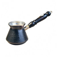 Copper Cezve Hammered Metal Artisanal Copper Coffee Pot Turkish Coffee Pot Long Handle Drinkware Handmade