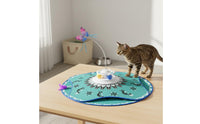 Electric Rotating Cat Toy Interactive Automatic Cat Teaser Multi-Functional Pet Supplies for Indoor Cats