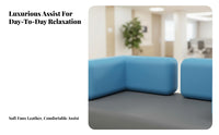 Business-Grade Lounge Sofa and Table Set Modern Design Reception Seating flexible Setup professional Furnishing firm-density padding for Hotel Proprietors, Office Managers, Interior Designers, Lobby, Waiting Room
