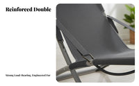 Foldable Single Recliner Cot Multi-Purpose Adjustable Recliner with Mattress Easy Setup Folding Bed robustDuty for Office Workers, Hospital Attendants, Balcony, Indoor, Travel, Camping