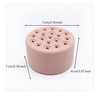 Flexible Flower Holder with Star Openings Reusable Silicone Stem Holder Waterproof Vase Grid Sturdy for Florists