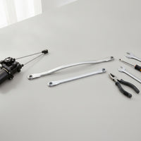 2 Pieces Wiper Linkage Repair Arms Long-Lasting Windshield Wiper Linkage Rods Hardware Sturdy Iron for Car Owners