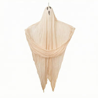 Sound Activated Ghost Draped Light up Ghost Prop Electric Interactive for Haunted House, Halloween Party