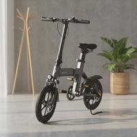 Folding Electric Bike Ultralight Foldable Electric Bike Twin Disc Brakes for Adults, Commuting, Travel