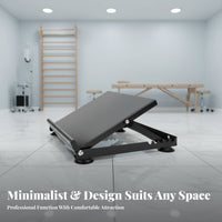 Anti-Slip Design Adjustable Slant Board Sturdy Steel Frame Foot Incline Stretcher Heavy Duty Ankle Stretching Board Padded Surface for Physical Rehabilitation Patients, Fitness Enthusiasts, Physio Rehabilitation Clinics, Home, Workout, Office