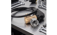 Single Port Pressure Washer Stop-Switch Compact Pressure Washer Switch with Brass Valve Heavy Duty Aftermarket Upgrade Component Corrosion-Resistant for DIYers