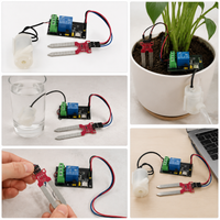 5V Relay Electronics Kit, DIY Ground Dampness Detection Watering Experiment