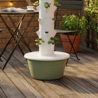 Space Saving Hydroponic Growing Vertical Planter Easy Assembly Hydroponic Vertical Planter Garden Smart Control for Apartment Dwellers