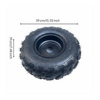 16x8-7 Go Go-Cart Wheel Tire Rough-Terrain Pattern 16x8-7 Tire Wheel for Beach