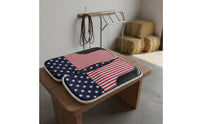 Shock Absorbing Western Saddle Pad Thick Padded Western Sweat Pad Comfortable