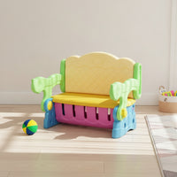 Chair Indoor Chair with Armrests No Assembly Armchair for Playroom, Bedroom, Learning Corner