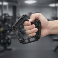 Grip Training Handle with Mounting Post Rigid Strength Training Handle Hand Gripper Adjustable Exerciser Non-Slip for Climbers