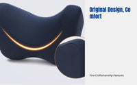 Car Headrest Neck Support Pillow, Viscoelastic Foam, Universal Car Seat Accessory, Ergonomic Design, Comfortable Rest
