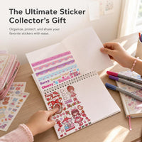 Qingyifang Star Look Release Paper Book Double-Sided A5 Tape Sticker Handbook Material Storage Release Book