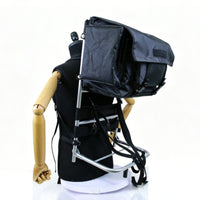External Frame Backpack Structured Backpack with External Frame Rucksack for Camping