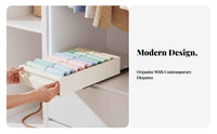 Sliding Wardrobe Drawer Pull-extendable Design Closet Organizer Multi-Functional