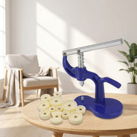 Bench-Top Watch Press with Dies Spring-Loaded Watch Case Press Stable Sturdy for Watchmakers, Hobbyists, Battery Replacement