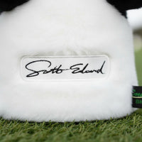 Cute Panda Golf Head Cover Safeguarding Cartoon Creature Golf Cover All-Around Protection Panda Headcover Scratch Resistant for Golfers