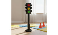 Inflatable Traffic Light Easy to Inflate PVC Traffic Light Toy Portable Party Supply for Kids, Birthday Parties, Classrooms