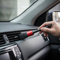 9 Pieces Soft Bristle Car Wash Brush Kit Different Shapes Car Detailing Brush Set Compact for Home Garage