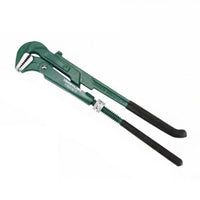 Green Metal Body Eagle-Mouth Pipe Wrench Corrosion-Resistant Adjustable Pipe Wrench Long Handles Hand Tool Heavy-Duty