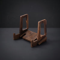 Adjustable Book Rest Slanted Wooden Book Stand Tabletop Recipe Books Holder for Readers, Cooks